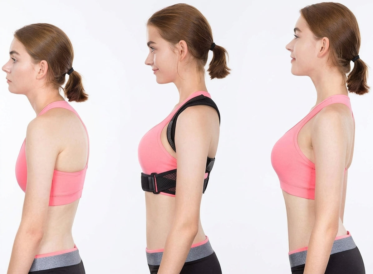 Ceinture Correctrice de Posture — Soutien Dos, Épaules & Clavicule